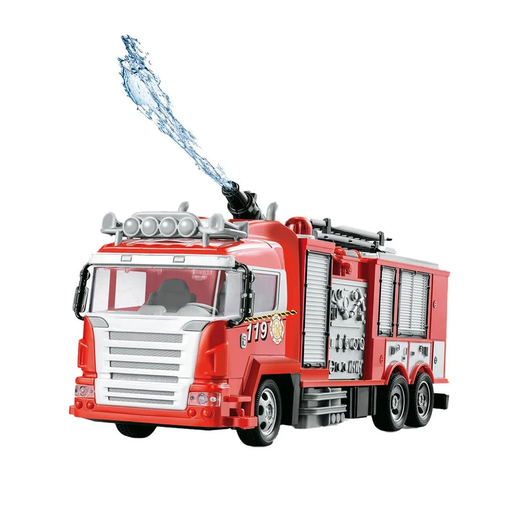 Φωτογραφία προϊόντος: Luna Toys Τηλεκατευθυνόμενο πυροσβεστικό με φως +amp; μπαταρία 5CH Luna