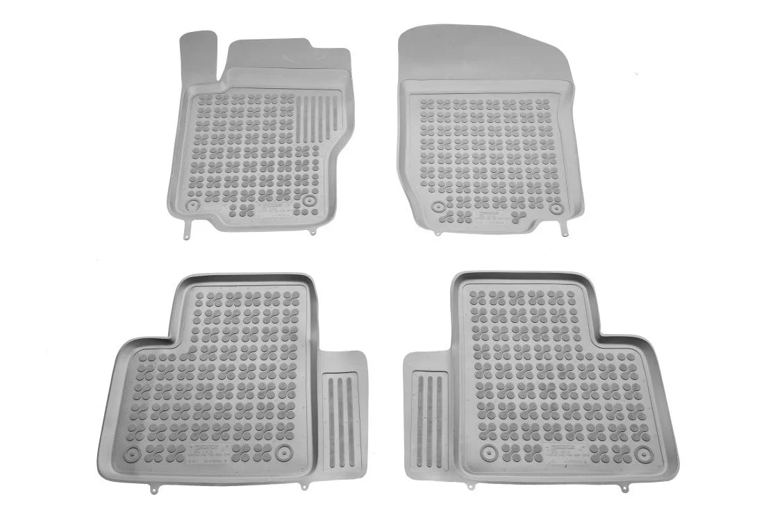 Φωτογραφία προϊόντος: Mercedes ML W164 (2005-2011) / GL X164 (2006-2012) λαστιχένια γκρι πατάκια σκαφάκια Rezaw Plast - 4τμχ