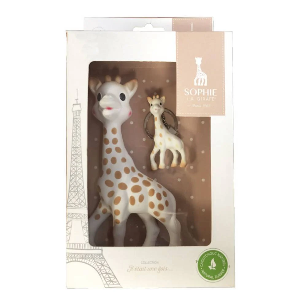 Φωτογραφία προϊόντος: Sophie La Girafe S517413 Σόφι καμηλοπάρδαλη Σετ με μπρελόκ