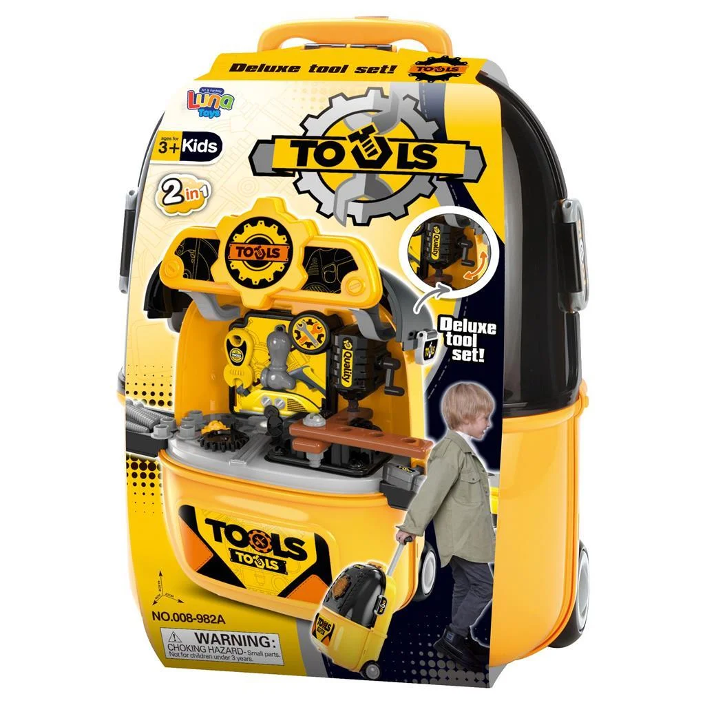 Φωτογραφία προϊόντος: Luna Toys ΒΑΛΙΤΣΑΚΙ ΕΡΓΑΛΕΙΑ 27X16,5X36ΕΚ LUNA