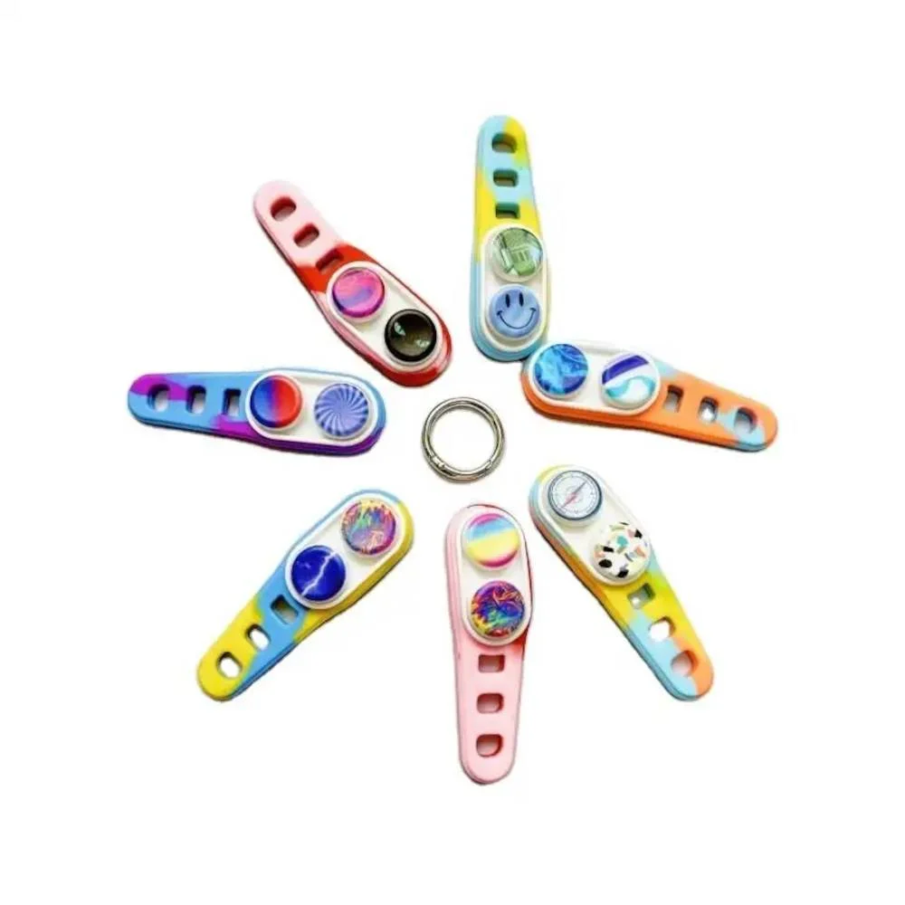 Φωτογραφία προϊόντος: OEM PopPuck silicone poppuck fidget trick magnet Stress Relieve Toys σε σακουλάκι (τυχαία επιλογή σχεδίο