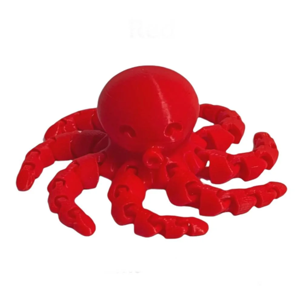 Φωτογραφία προϊόντος: OEM 78555-rd Fidget Sensory Χταποδάκι Κόκκινο