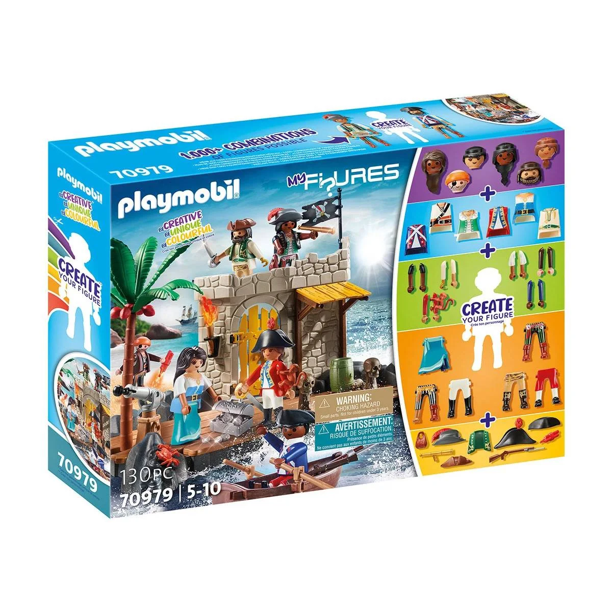 Φωτογραφία προϊόντος: Playmobil 70979 My Figures: Πειρατικό νησί