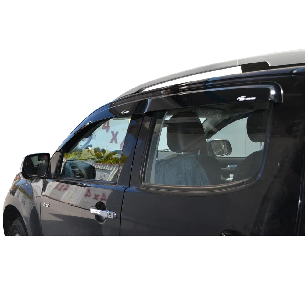 Φωτογραφία προϊόντος: OEM Isuzu D-Max 2020+ 4D ανεμοθραύστες αυτοκόλλητοι - 4τμχ. εμπρός και πίσω