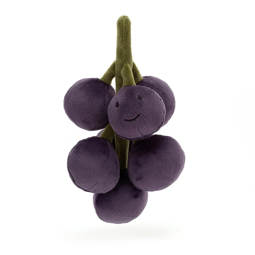 Φωτογραφία προϊόντος: FABF6G Λούτρινο Jellycat Fabulous Fruit Grapes 15x8cm