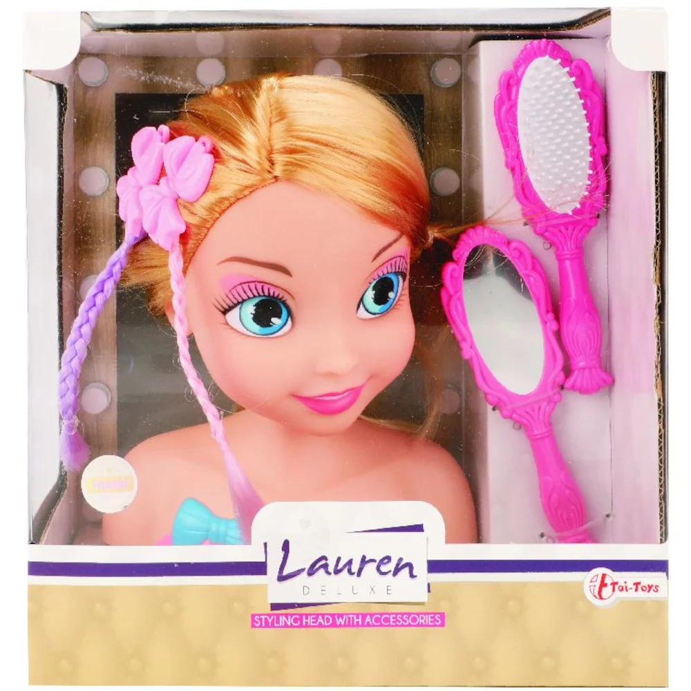 Φωτογραφία προϊόντος: Toi-Toys LAUREN ΚΟΥΚΛΑ ΣΕΤ ΚΟΜΜΩΤΙΚΗΣ ΜΕ ΑΞΕΣΟΥΑΡ, ΒΟΥΡΤΣΑ +amp; ΚΑΘΡΕΥΤΗ