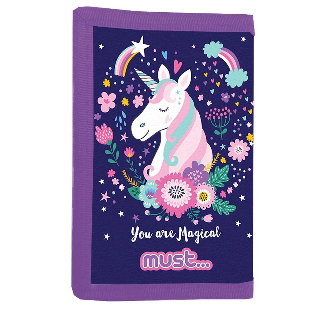 Φωτογραφία προϊόντος: Must Unicorn Παιδικό Πορτοφόλι Μωβ