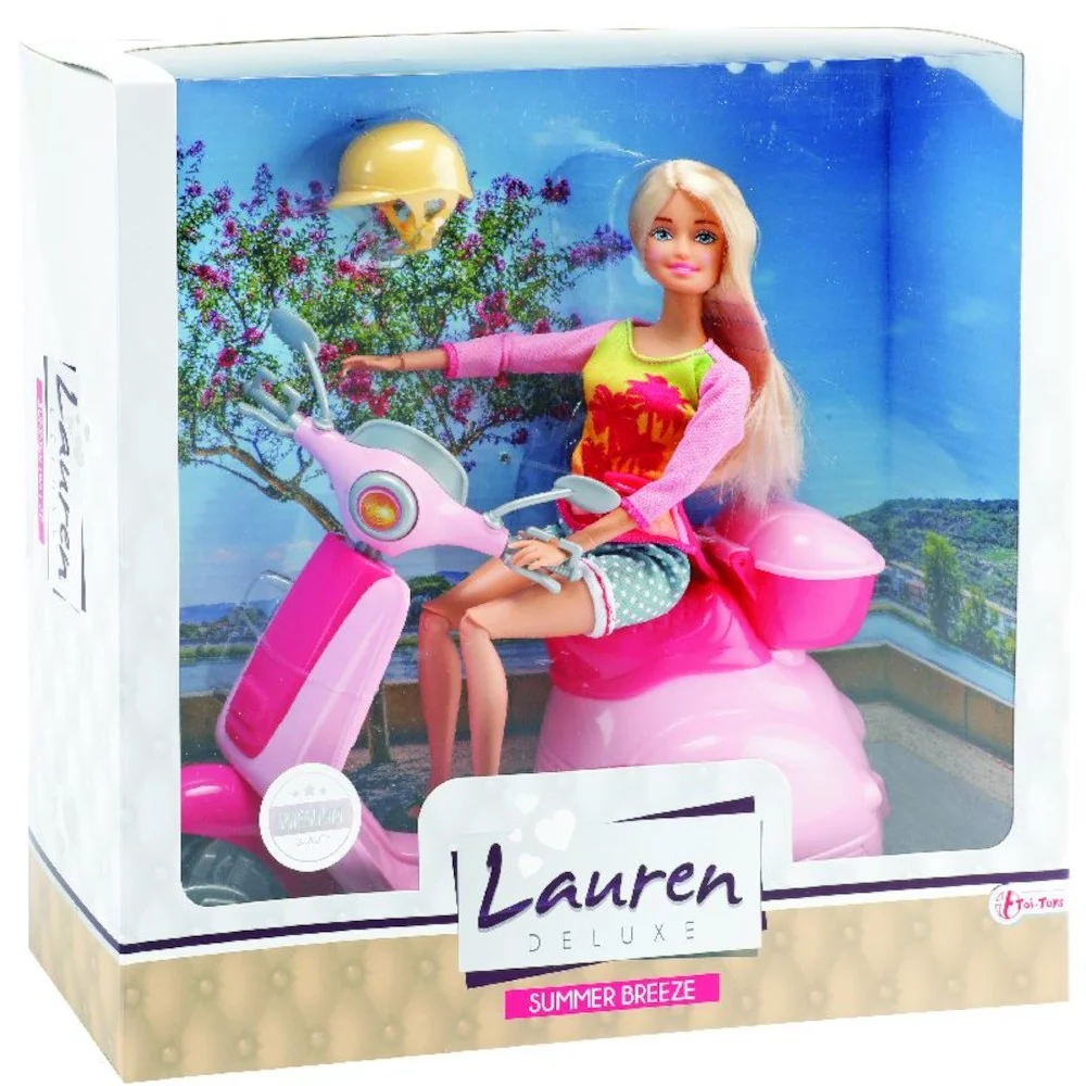 Φωτογραφία προϊόντος: Toi-Toys 04113 ΚΟΥΚΛΑ LAUREN ΜΕ ΣΚΟΥΤΕΡ