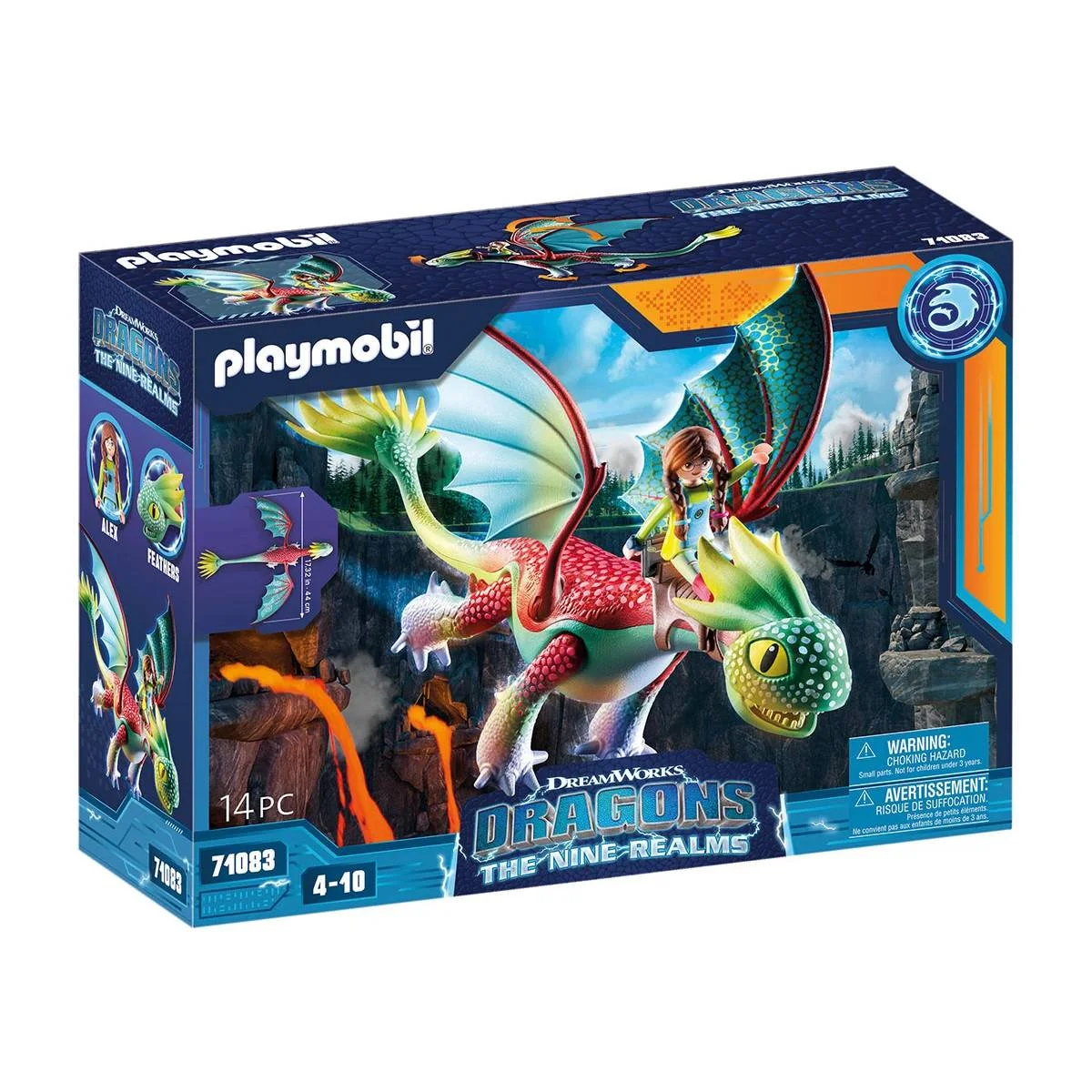 Φωτογραφία προϊόντος: Playmobil 71083 Dragons: The Nine Realms - Feathers και Alex