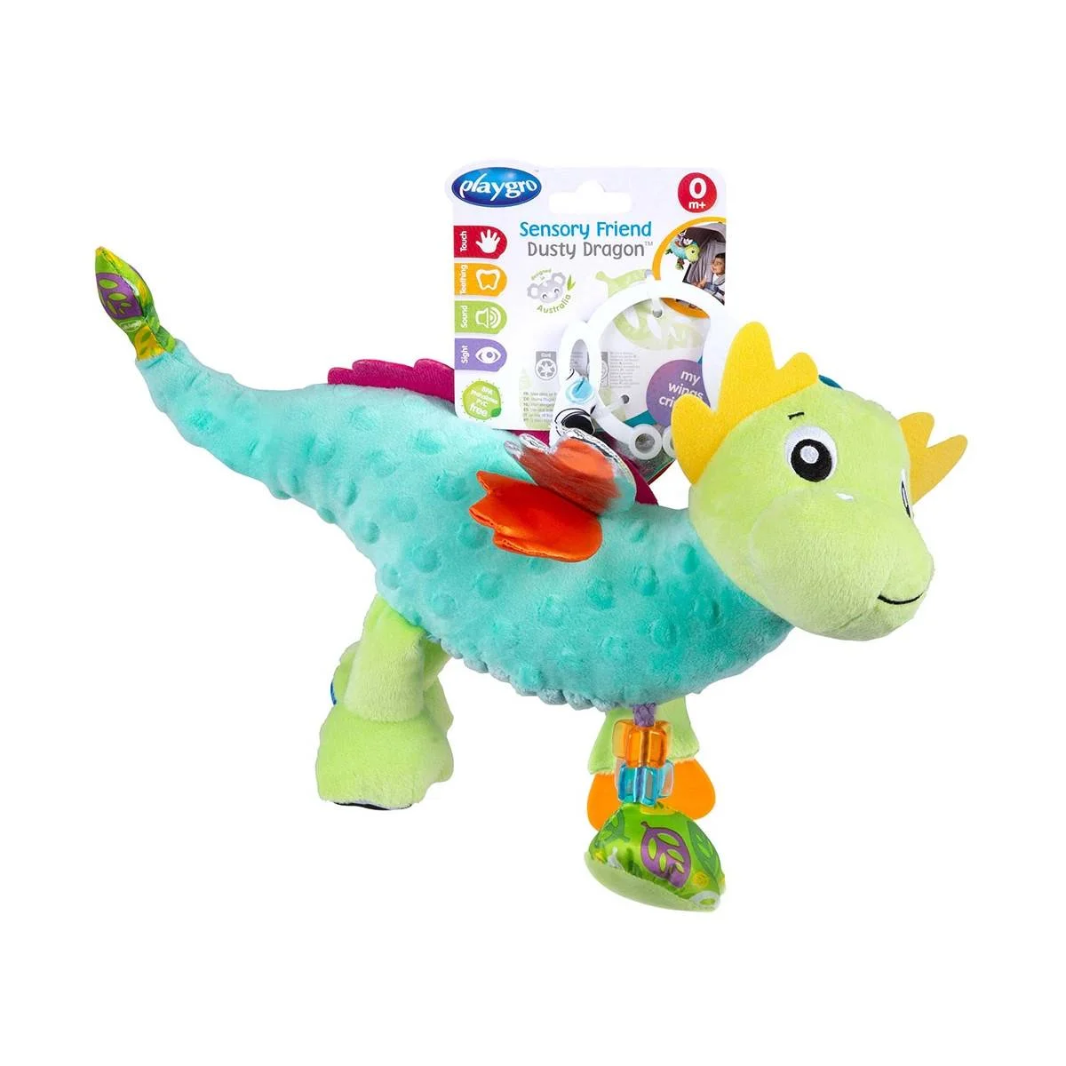 Φωτογραφία προϊόντος: PG.0410 Playgro Sensory Friend Dusty Dragon 0m+