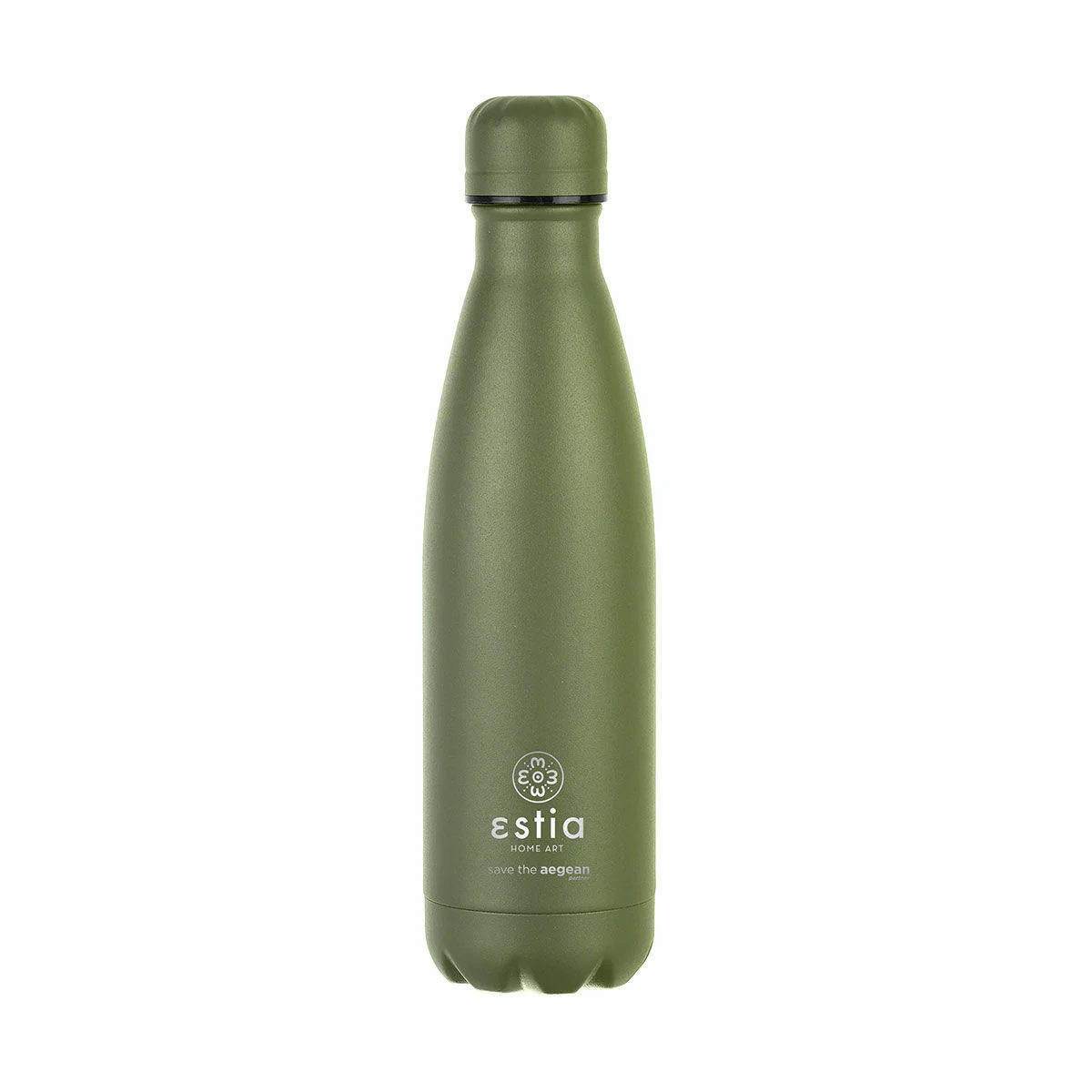 Φωτογραφία προϊόντος: estia Θερμός Flask Lite Save the Aegean 500ml Forest Spirit Πράσινο