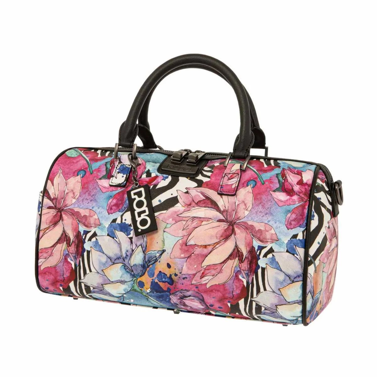 Φωτογραφία προϊόντος: 907051-8242 POLO ΤΣΑΝΤΑ DUFFLE LYDIA FLOWERS