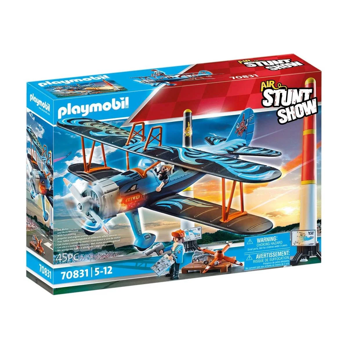Φωτογραφία προϊόντος: Playmobil 70831 Air Stunt Show Διπλάνο Φοίνικας