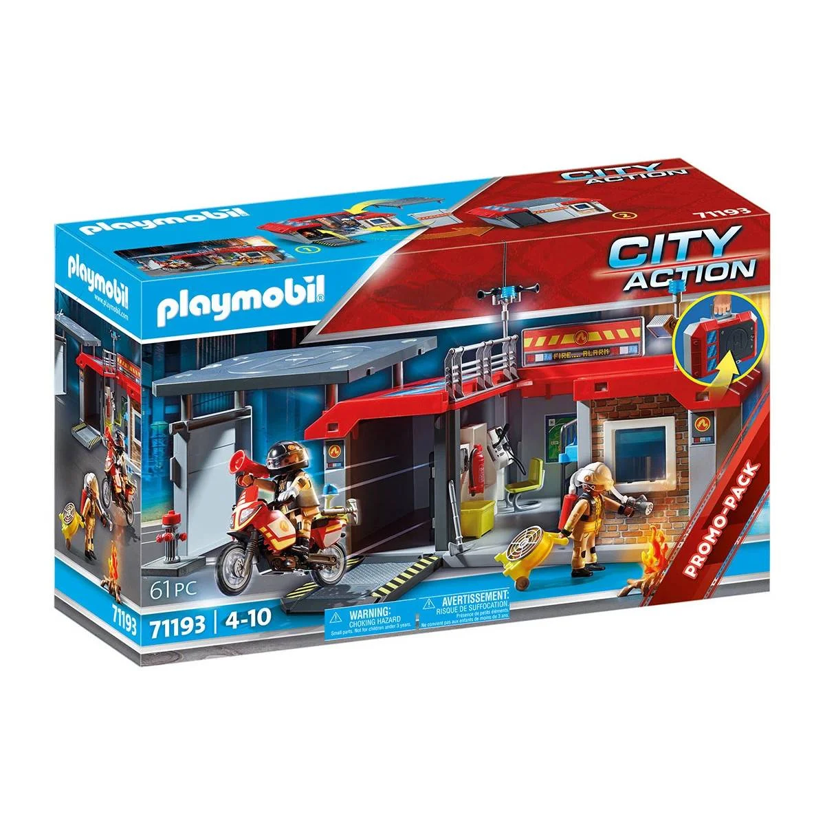 Φωτογραφία προϊόντος: Playmobil 71193 Πυροσβεστικός σταθμός