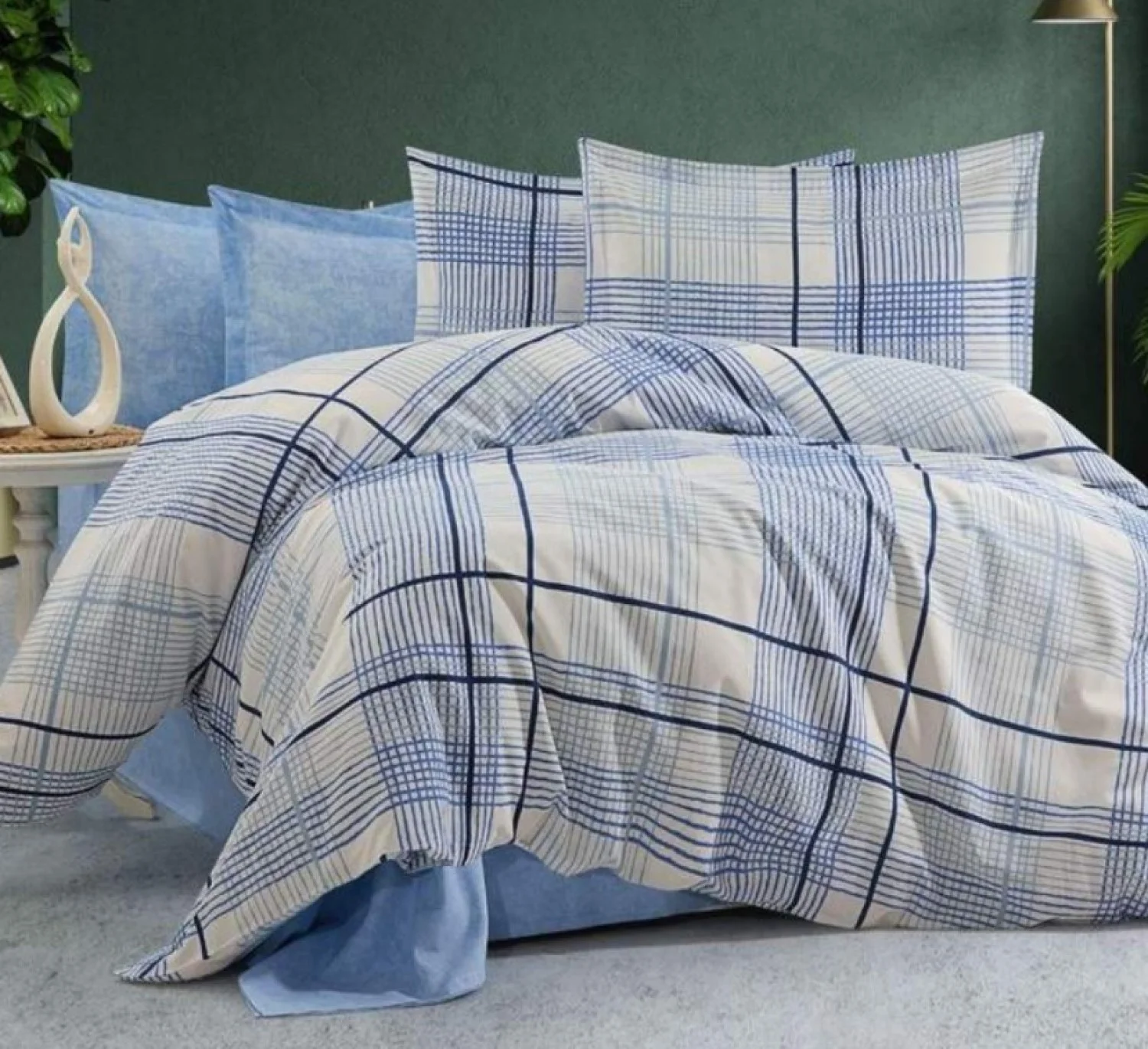 Φωτογραφία προϊόντος: MayHome Σετ Πάπλωμα Polycotton King Size (Π: 260cm x Μ: 240cm) - 2520246540 Γεωμετρικό