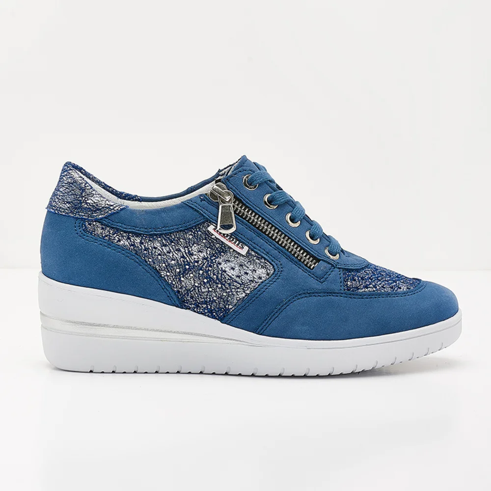 Φωτογραφία προϊόντος: Mephisto Sneakers Γυναικείο δέρμα Nubuck Μπλέ MEP/PRECILIA DENIM