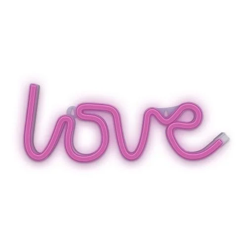 Φωτογραφία προϊόντος: Neon LED Forever Light FLNEO5 LOVE (USB/Μπαταρίας & On/Off) Ροζ N64438