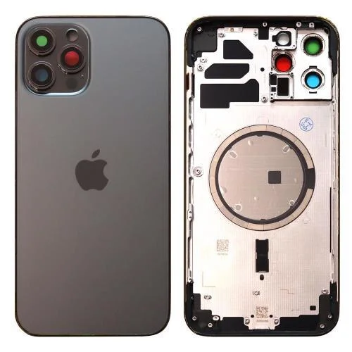 Φωτογραφία προϊόντος: Καπάκι Μπαταρίας Apple iPhone 12 Pro Max Μαύρο (OEM) N58774