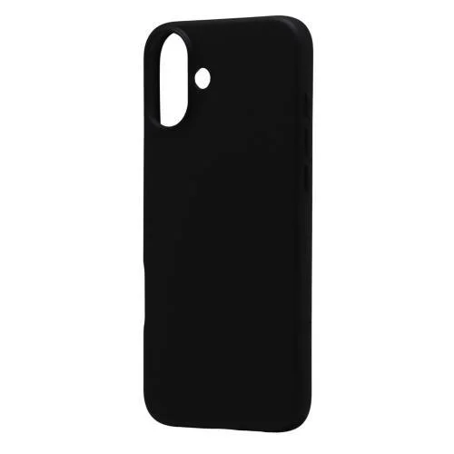 Φωτογραφία προϊόντος: Θήκη Liquid Silicon inos Apple iPhone 16 Plus 5G Velvet Μαύρο N66016