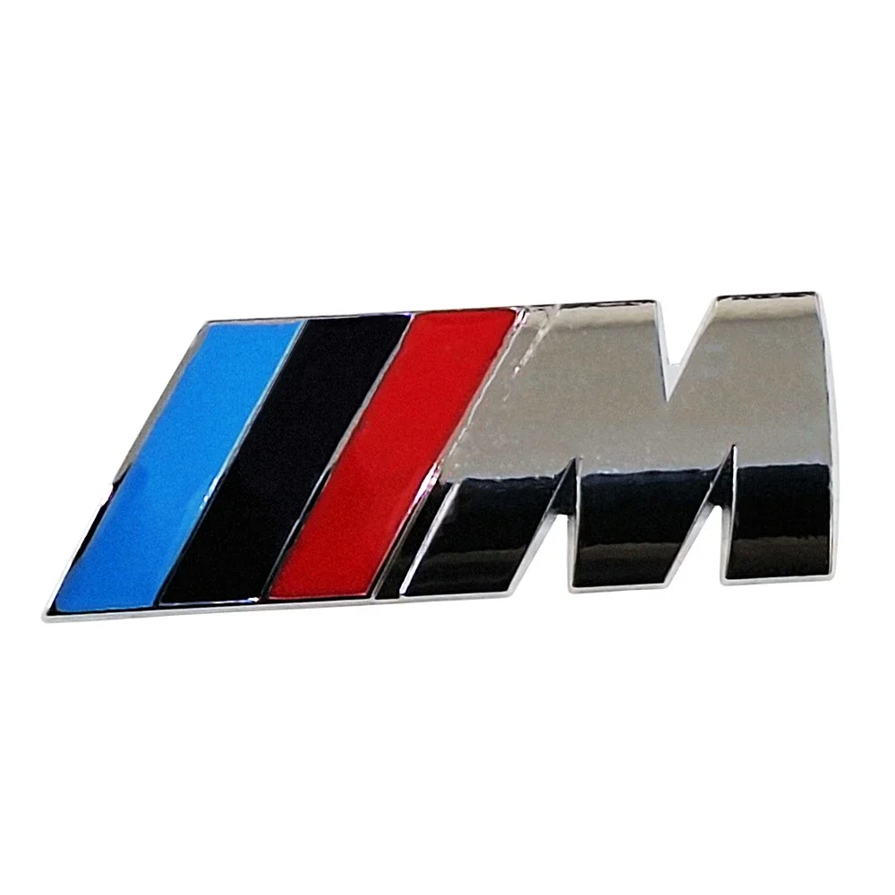 Φωτογραφία προϊόντος: OEM Αυτοκόλλητο 3D σήμα BMW M 8,3x3cm χρωμίου 1τμχ