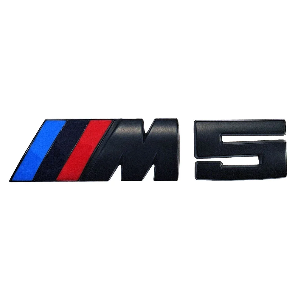 Φωτογραφία προϊόντος: OEM Αυτοκόλλητο 3D σήμα BMW M5 8,4x2cm μαύρο 1τμχ