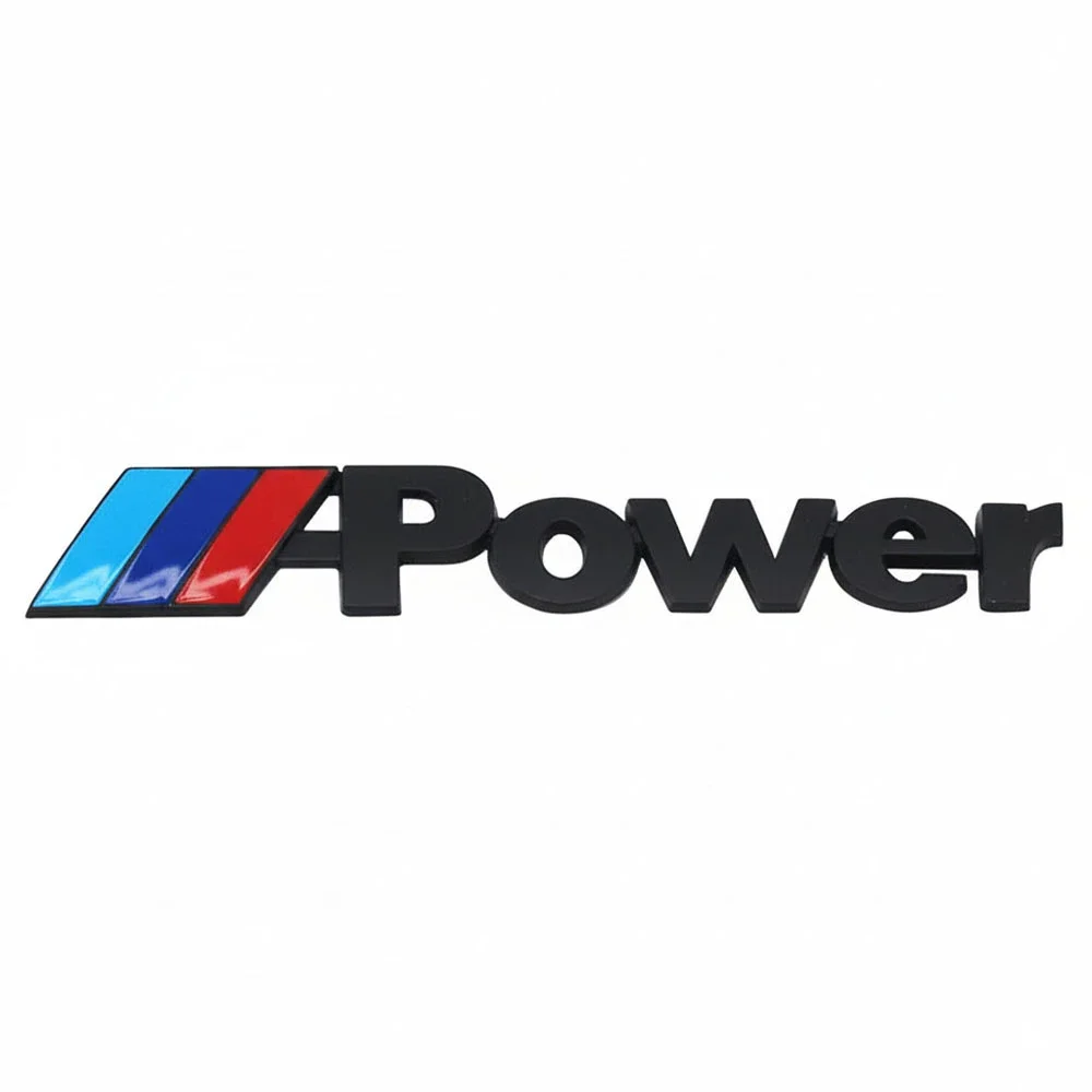 Φωτογραφία προϊόντος: OEM Αυτοκόλλητο 3D σήμα BMW M 13,8x2,3cm μαύρο 1τμχ