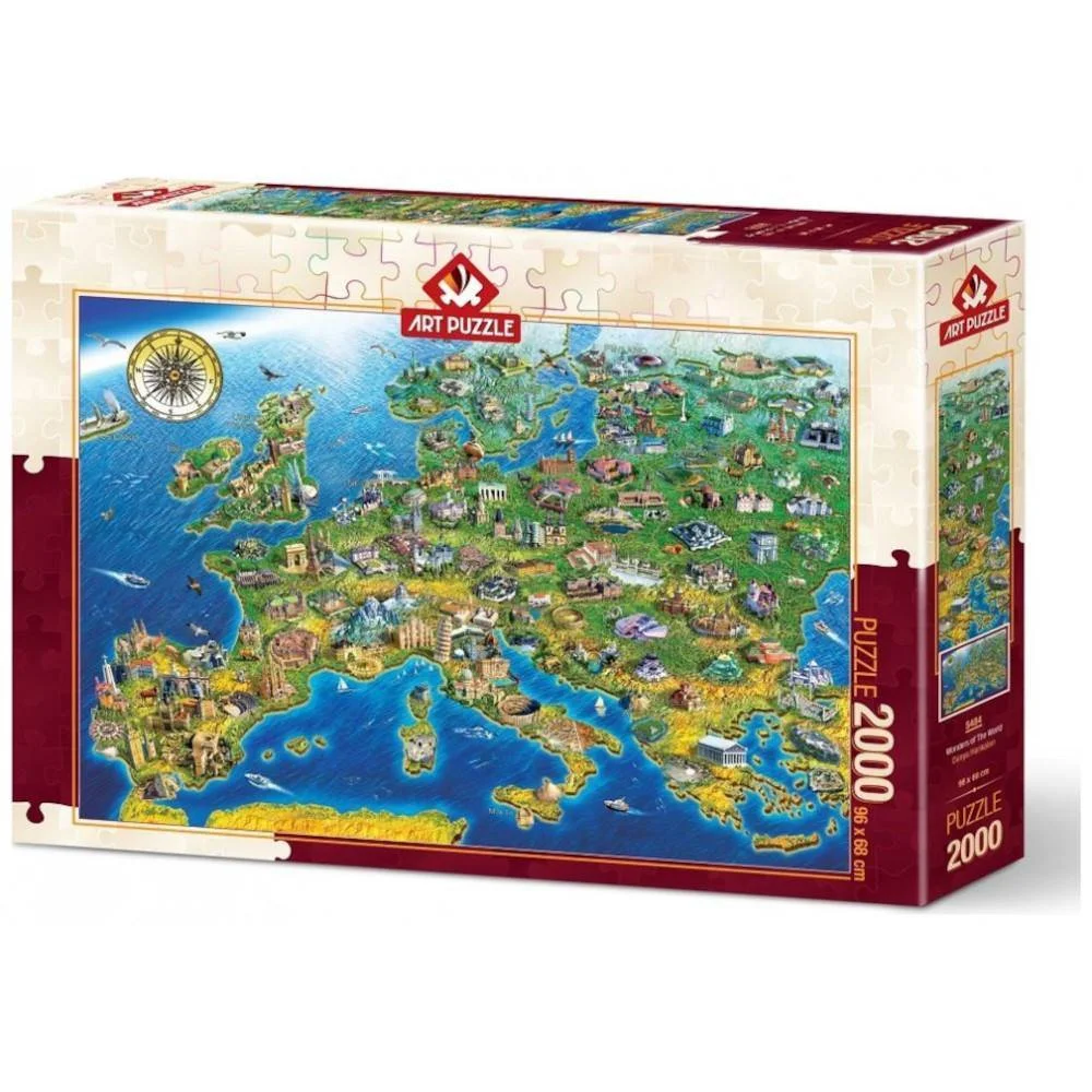 Φωτογραφία προϊόντος: Art Puzzle 5484 Wonders of The World - Puzzle 2000τεμ