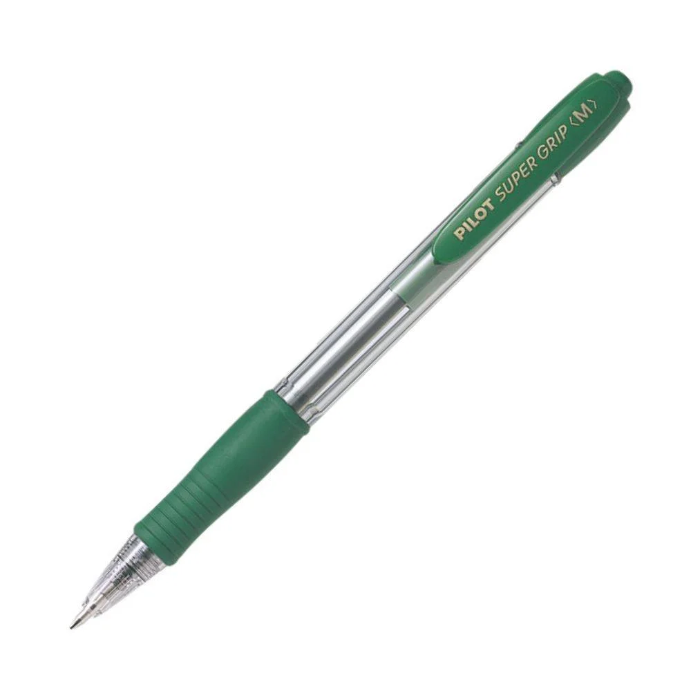 Φωτογραφία προϊόντος: BPGP-10R-MG PILOT ΣΤΥΛΟ SUPER GRIP MEDIUM 1.0mm ΠΡΑΣΙΝΟ