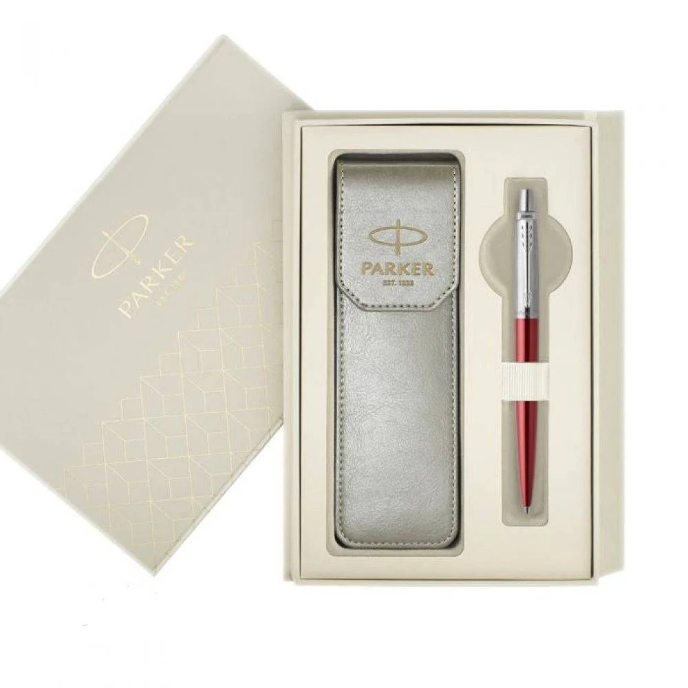 Φωτογραφία προϊόντος: Σετ Parker Jotter Core Kens RED CT + GREY P.POUTCH