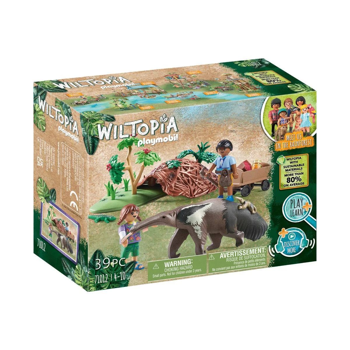 Φωτογραφία προϊόντος: Playmobil 71012 Παιδιά φροντιστές ζώων με μυρμηγκοφάγο