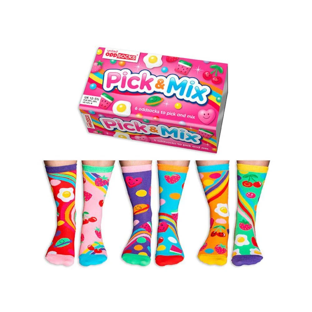 Φωτογραφία προϊόντος: UNITED ODD SOCKS Παιδικές Κάλτσες PICK +amp; MIX ν30.5-38.5 (3 ζεύγη)