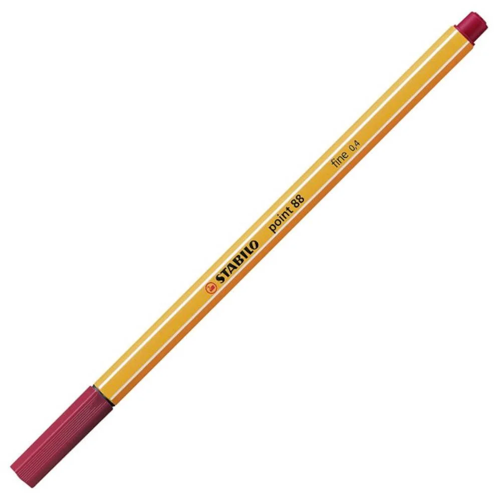Φωτογραφία προϊόντος: ΜΑΡΚΑΔΟΡΟΣ STABILO 88/50 POINT DEEP RED 0,4mm