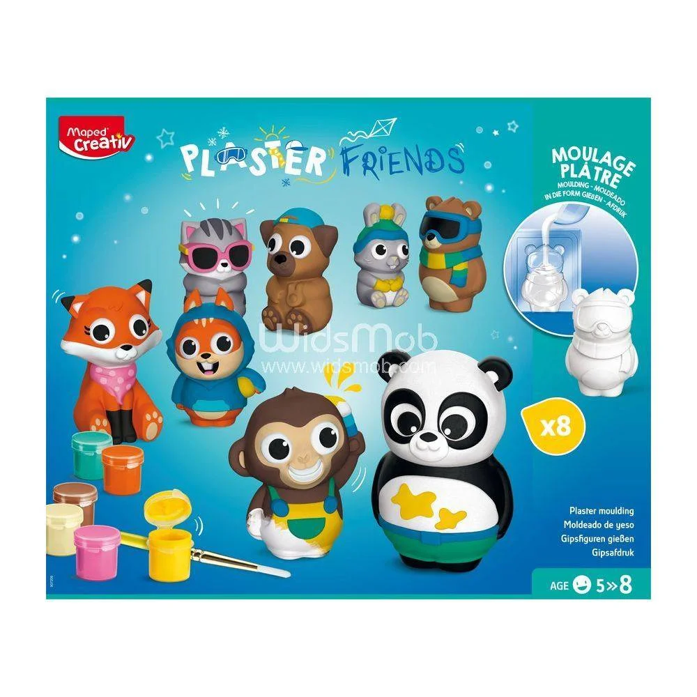Φωτογραφία προϊόντος: Maped Creative Μοντελισμός Plaster Friends 8τεμ