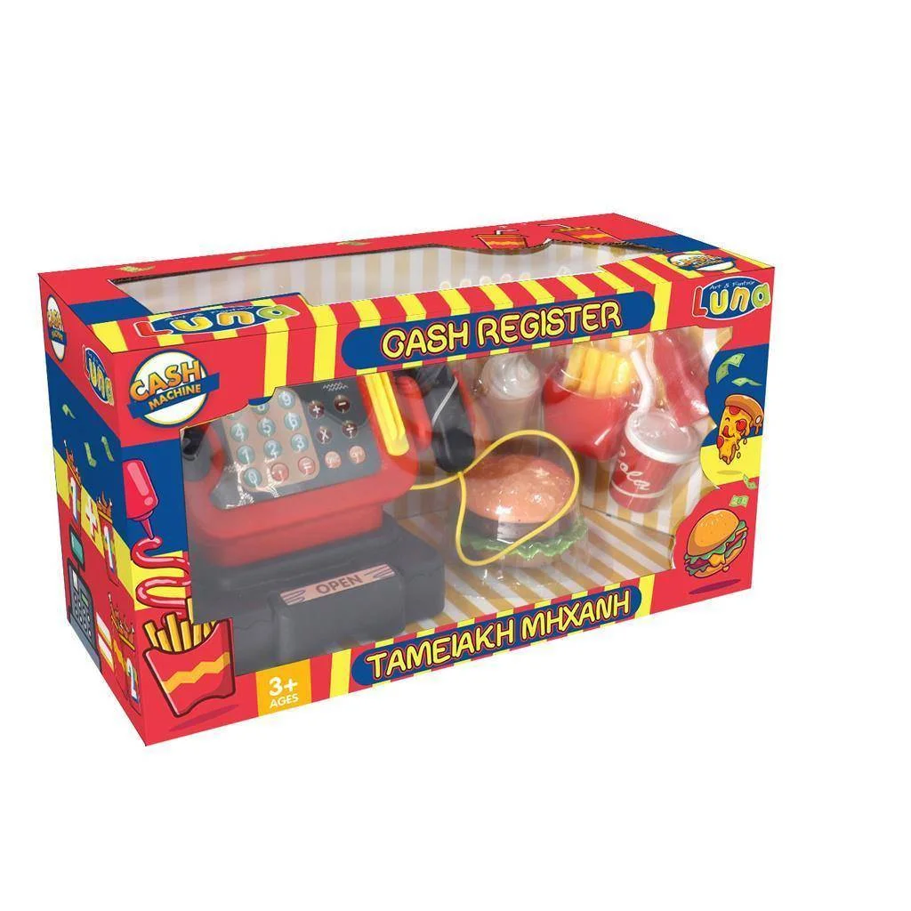 Φωτογραφία προϊόντος: Luna Toys ΤΑΜΕΙΑΚΗ ΜΗΧΑΝΗ ΜΠΕΡΓΚΕΡ 39,5x17x21cm LUNA