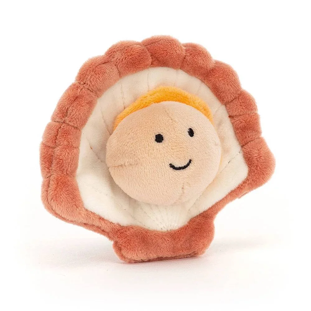 Φωτογραφία προϊόντος: Λούτρινο Jellycat Sensational Seafood Scallop 8x10cm SSEA6SC