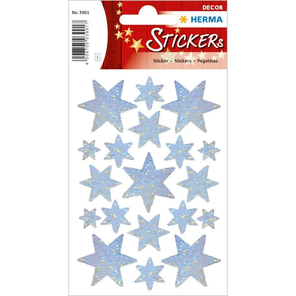 Φωτογραφία προϊόντος: LABEL Αυτοκόλλητα Herma No3901 Stars Silver