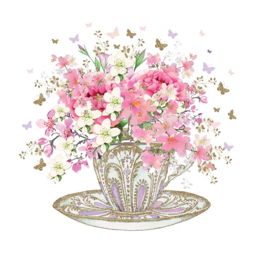 Φωτογραφία προϊόντος: Pictura Ευχετήρια Κάρτα Deci-Dela Flower Cup