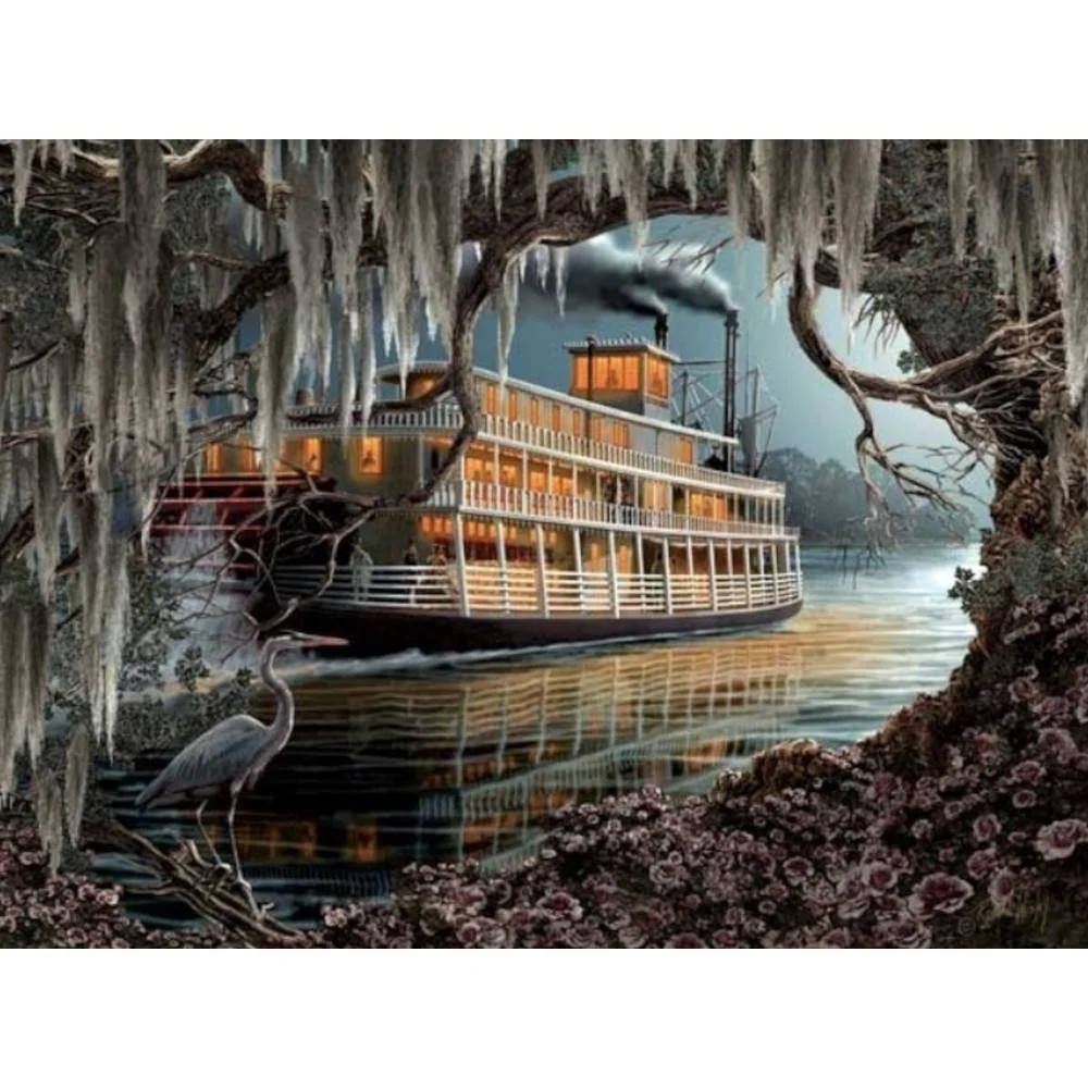 Φωτογραφία προϊόντος: SunsOut WS51004 Puzzle Roberta Wesley Night on the River 1000τεμ