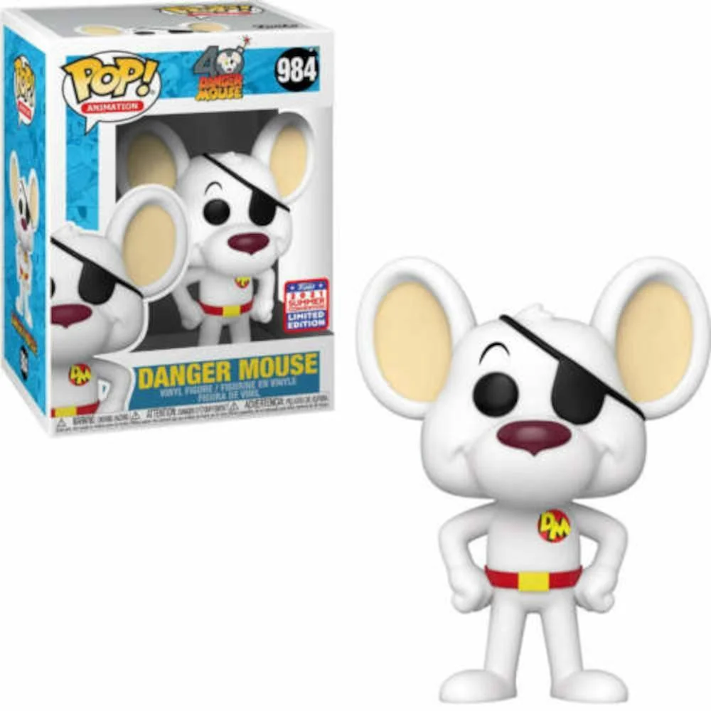 Φωτογραφία προϊόντος: Funko Pop! Animation: 40th Danger Mouse 2021 Summer Convention(Limited Edition) #984 Vinyl Figure