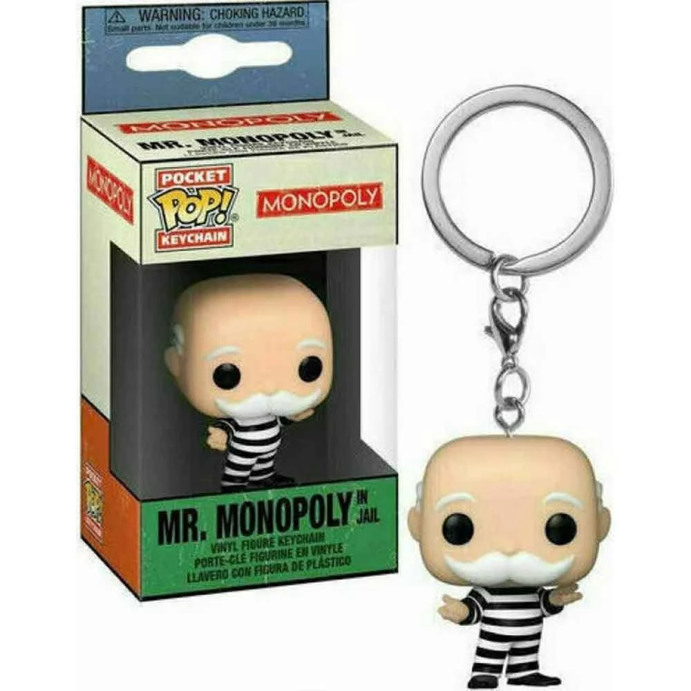 Φωτογραφία προϊόντος: Funko Pocket Pop! Keychain Funko Pop!: Monopoly - Mr.Monopoly in Jail Vinyl Figure