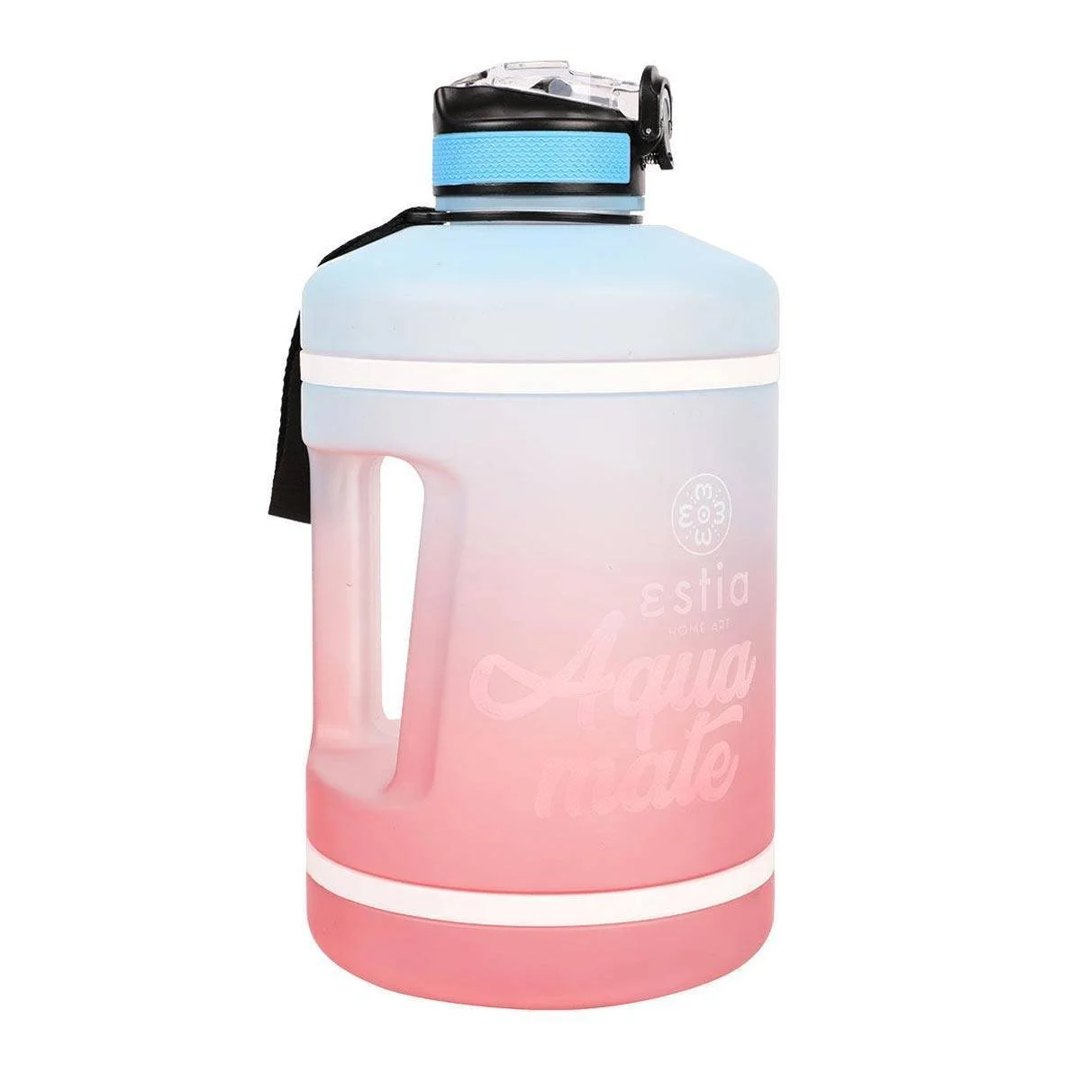 Φωτογραφία προϊόντος: estia ΠΑΓΟΥΡΙ XL AQUA MATE 3.8lt OMBRE ΜΠΛΕ ΡΟΖ