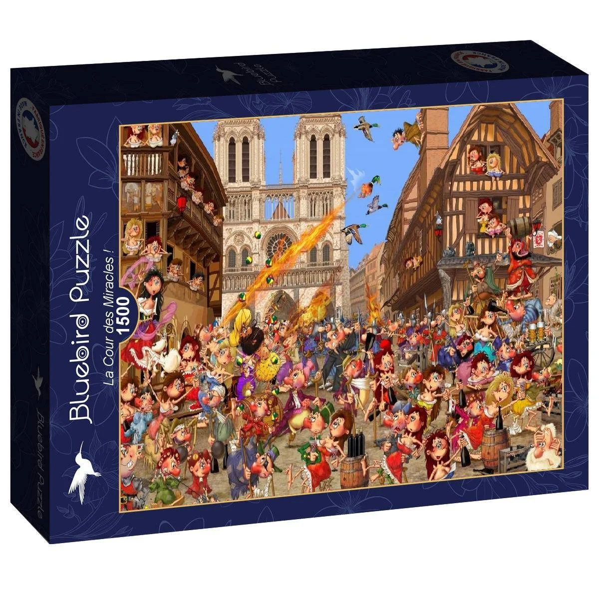 Φωτογραφία προϊόντος: Bluebird Puzzle F-90317 La Cour des Miracles! -1500 pieces