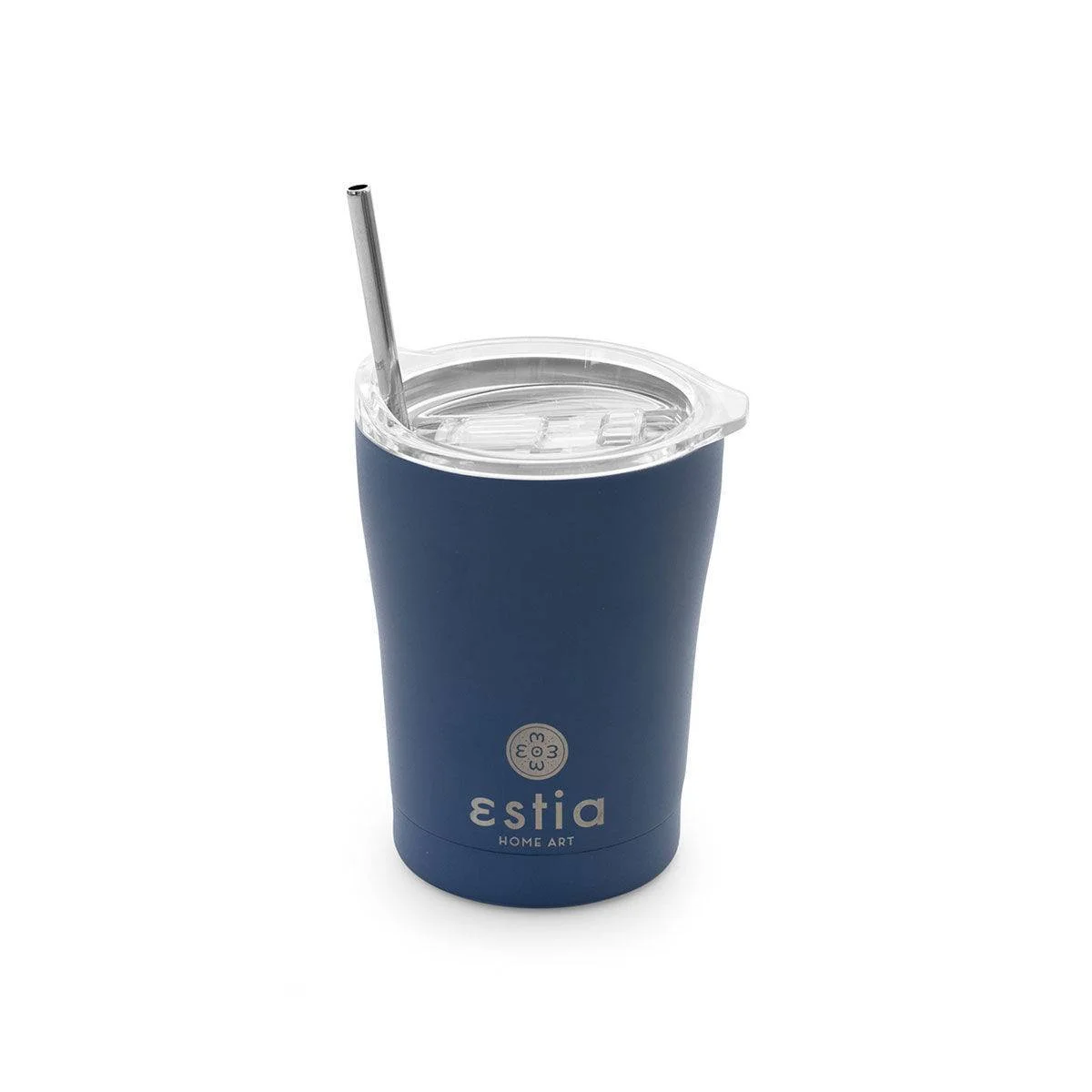 Φωτογραφία προϊόντος: estia ΘΕΡΜΟΣ COFFEE MUG ME ΚΑΛΑΜΑΚΙ +amp; ΒΟΥΡΤΣΑ ΚΑΘΑΡΙΣΜΟΥ 350ml ΜΠΛΕ