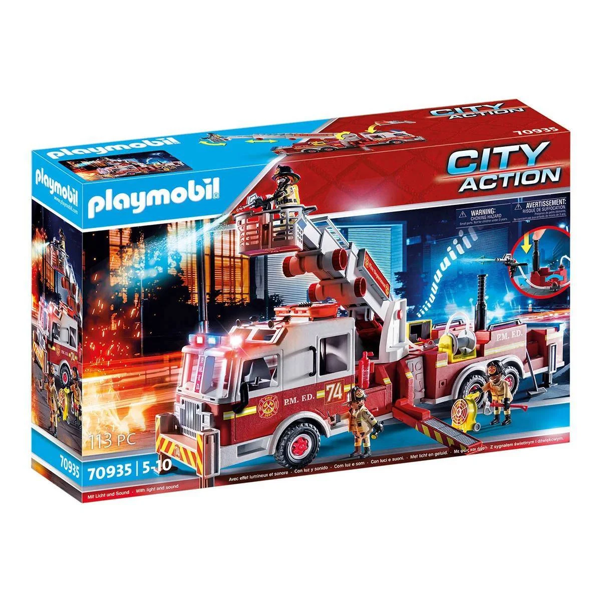 Φωτογραφία προϊόντος: Playmobil 70935 CITY Πυροσβεστικό όχημα