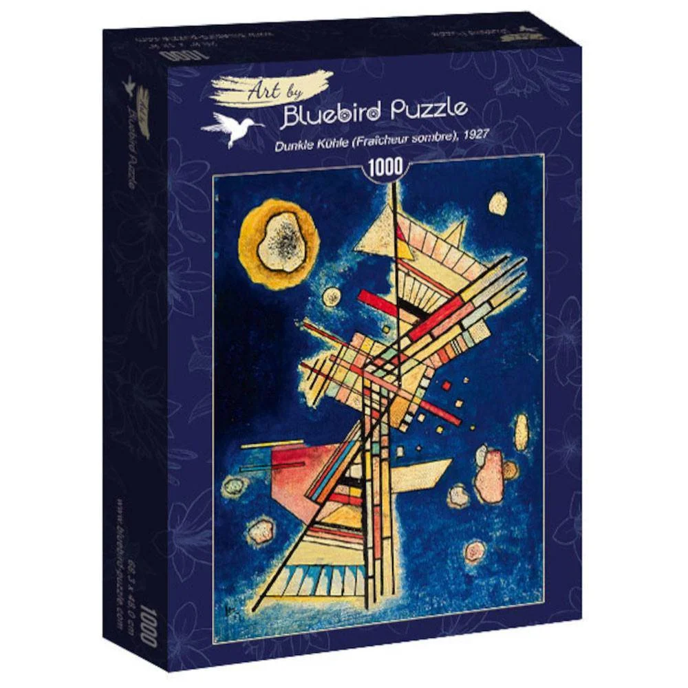 Φωτογραφία προϊόντος: Bluebird-60131- Vassily Kandinsky - Dark Coolness (Fraîcheur sombre), 1927 - Puzzle 1000 pieces