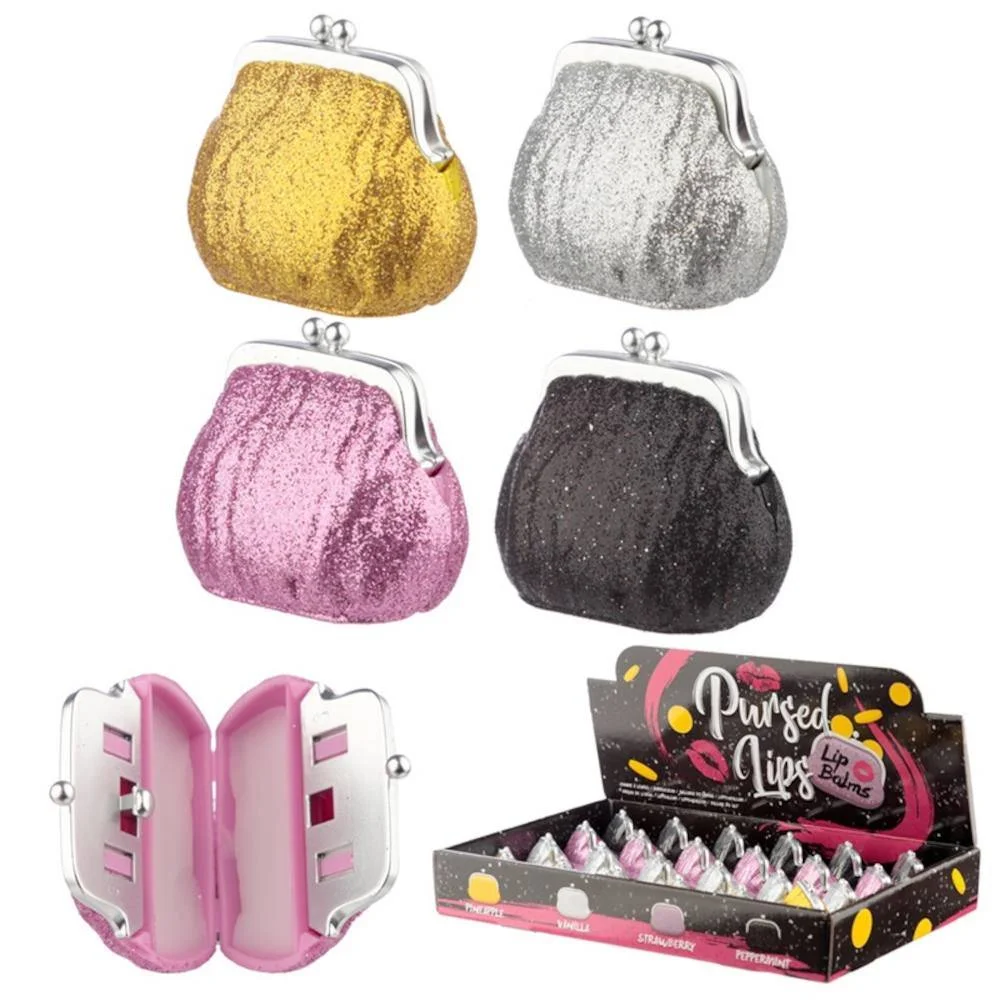 Φωτογραφία προϊόντος: Puckator LIP04B Lip Balm in Glitter Purse Holder (Tυχαία επιλογή χρώματος)