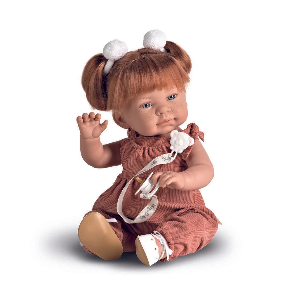 Φωτογραφία προϊόντος: Magic baby κούκλα Marina με κόκκινα κοτσιδάκια 45-47cm
