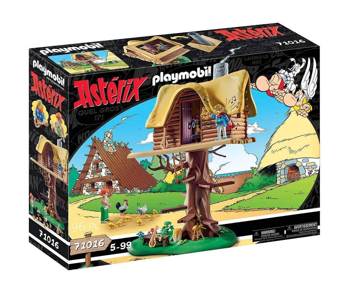 Φωτογραφία προϊόντος: Playmobil 71016 Asterix : Το Δεντρόσπιτο του βάρδου Κακοφωνίξ