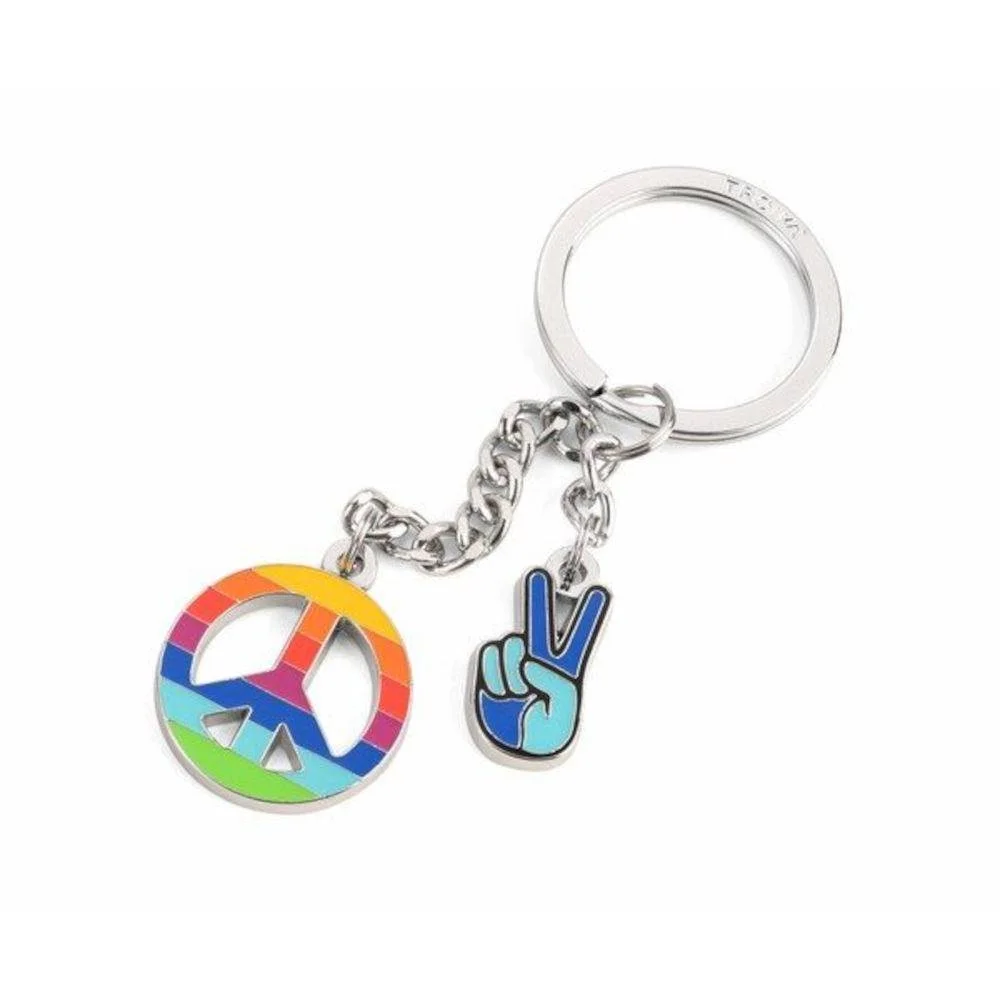 Φωτογραφία προϊόντος: TROIKA KR22-68/CH Keyring Μπρελόκ "SMALL PEACE"