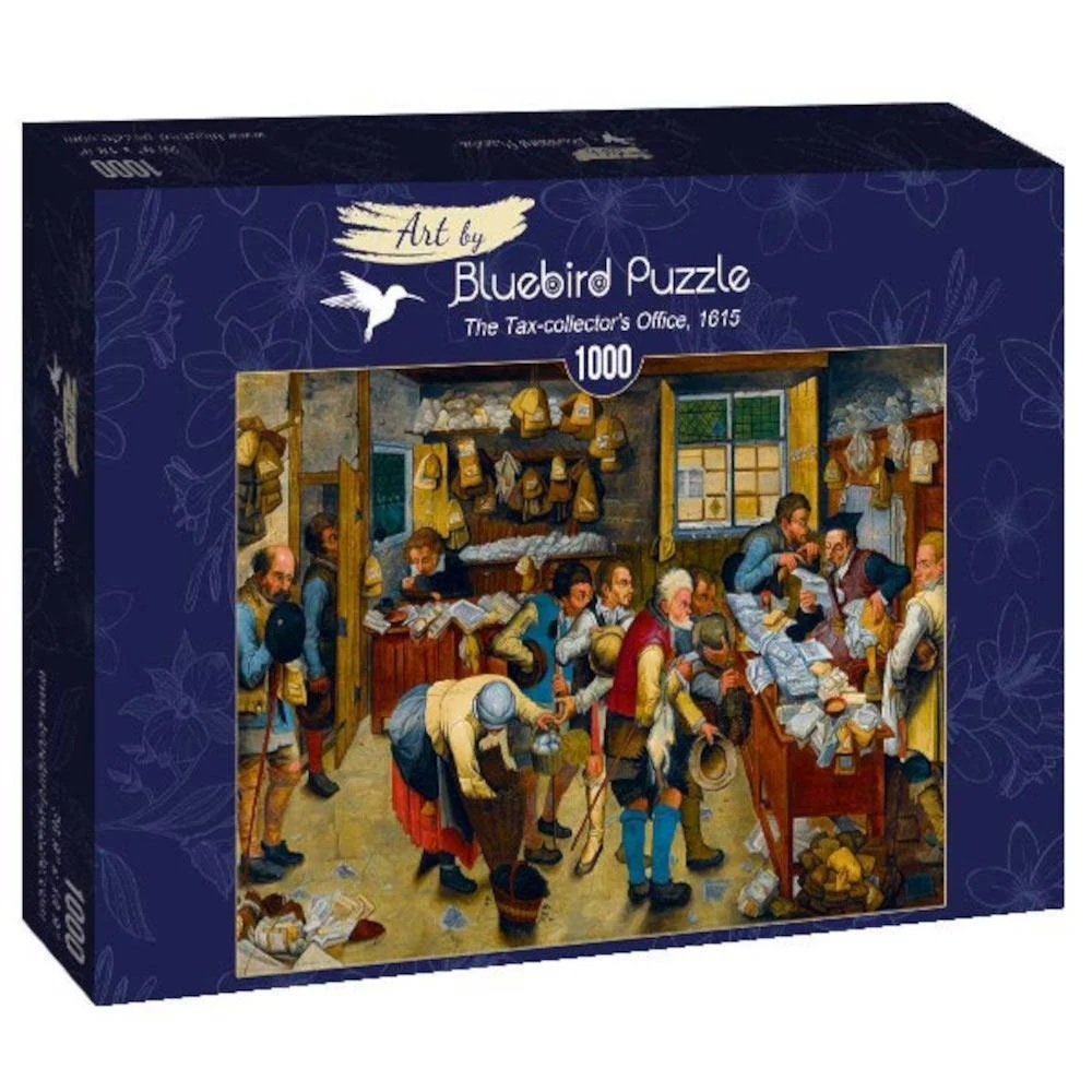 Φωτογραφία προϊόντος: Bluebird-60085-Pieter Brueghel the Younger - The Tax-collector s Office, 1615 - Puzzle 1000 pieces